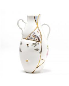 KINTSUGI VASO PAVONE CM 32