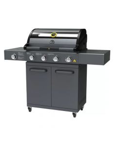 PRIME BARBECUE A GAS G4S 4 FUOCHI CON FORNELLO LATERALE