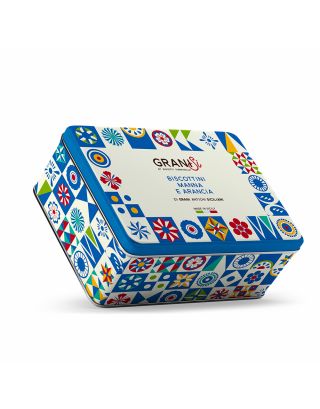 Latta Regalo Scilla Tumminello con Biscotti Siciliani assortiti 120 gr